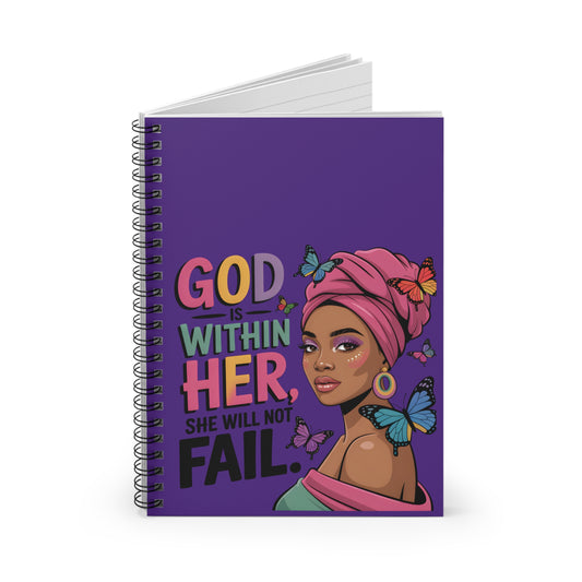 God Is Within Her — Inspirational Christian Journal for Women