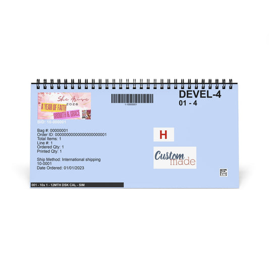 She Arise Desktop Calendar 2026