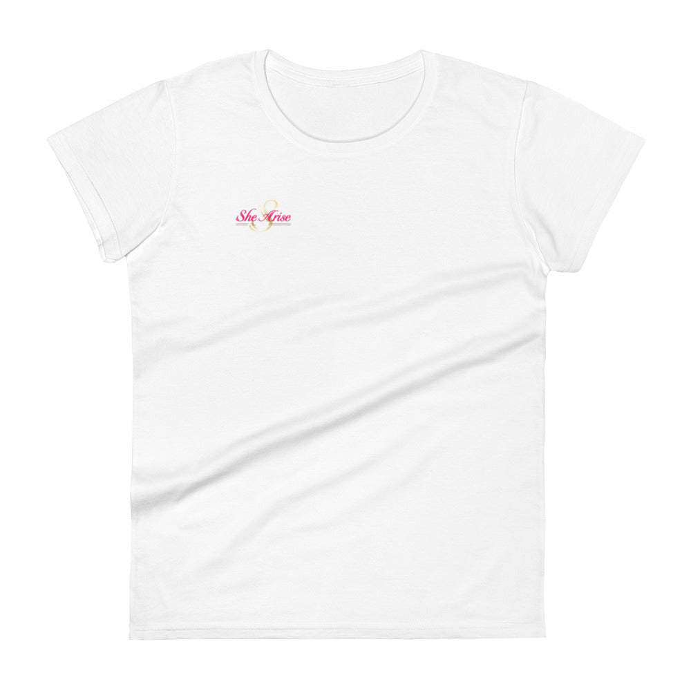 She Arise fitted tee