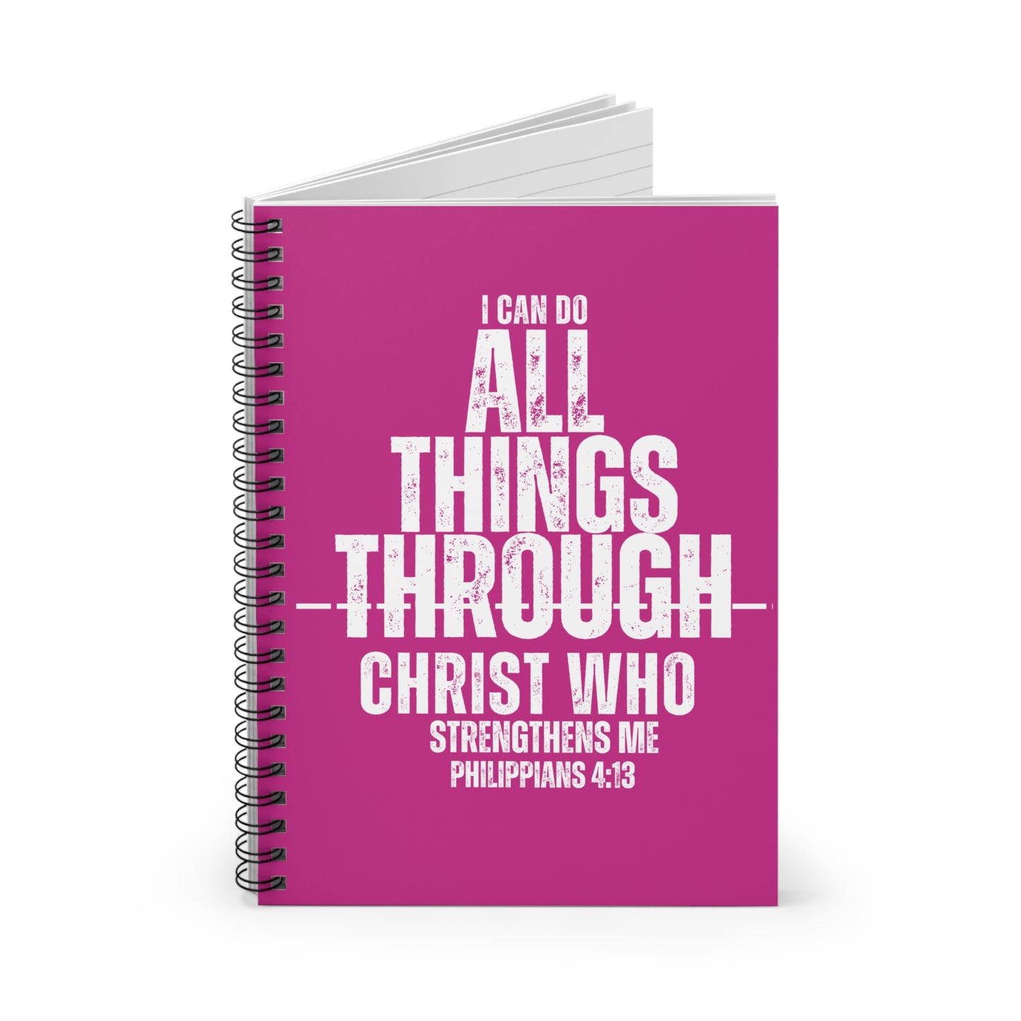 All Things — "I Can Do All Things Through Christ" Ruled Journal