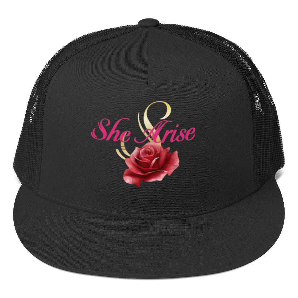 Rose Trucker Cap