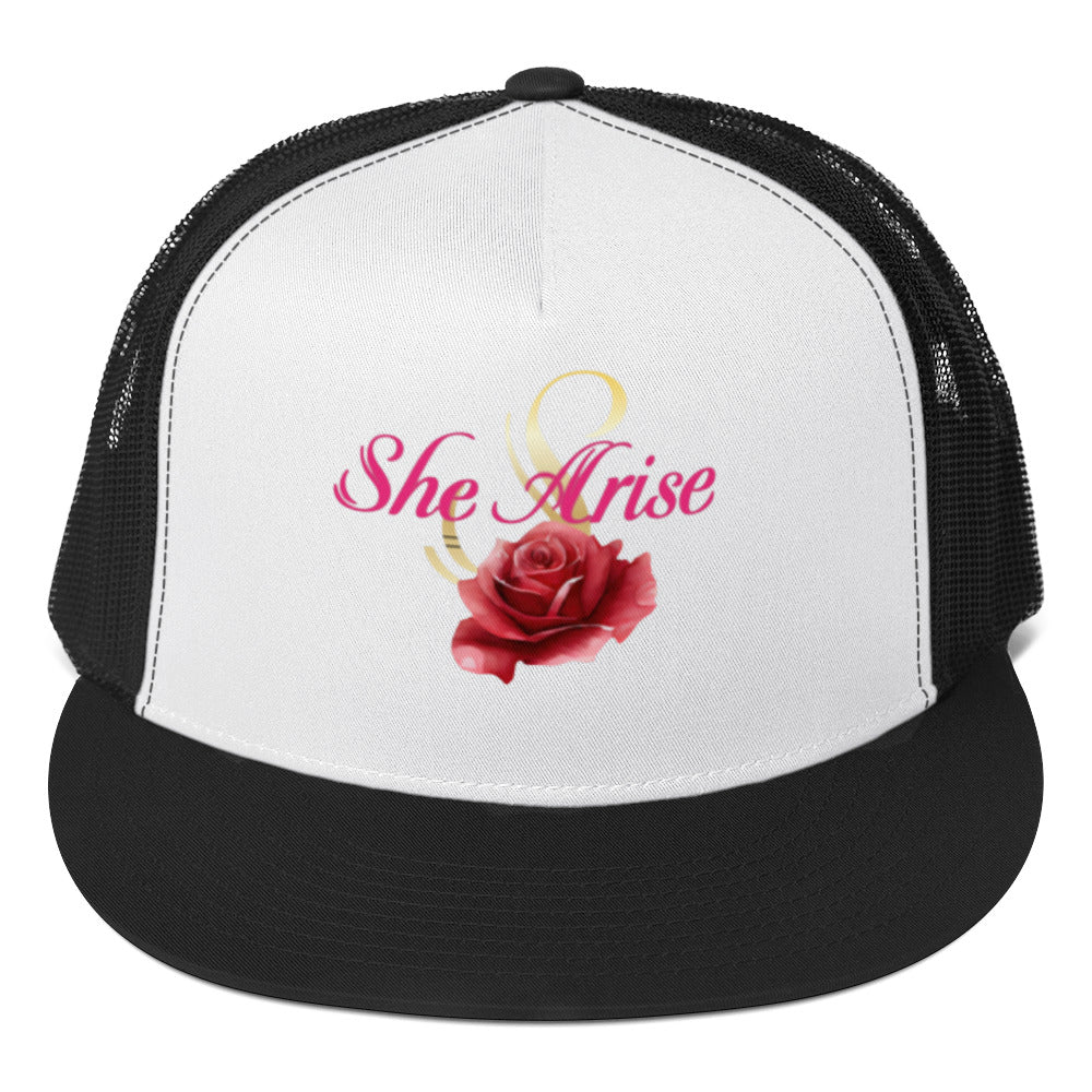 Rose Trucker Cap