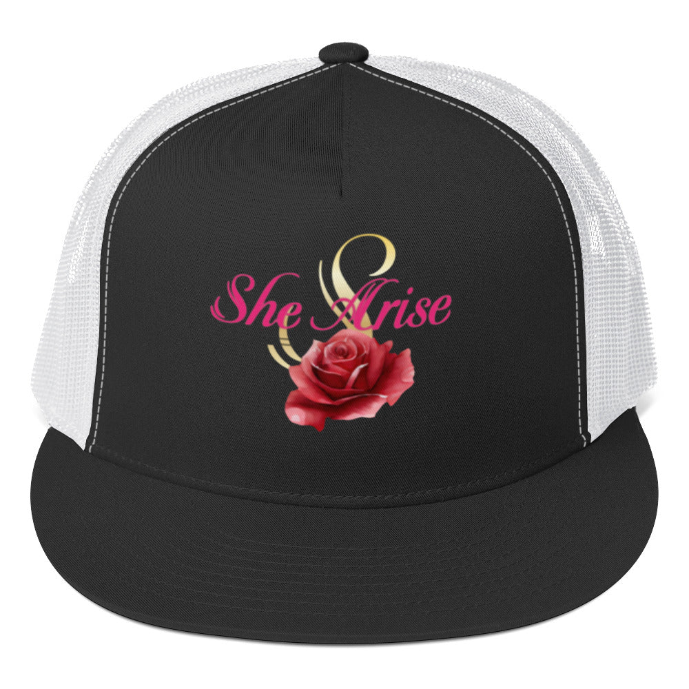 Rose Trucker Cap