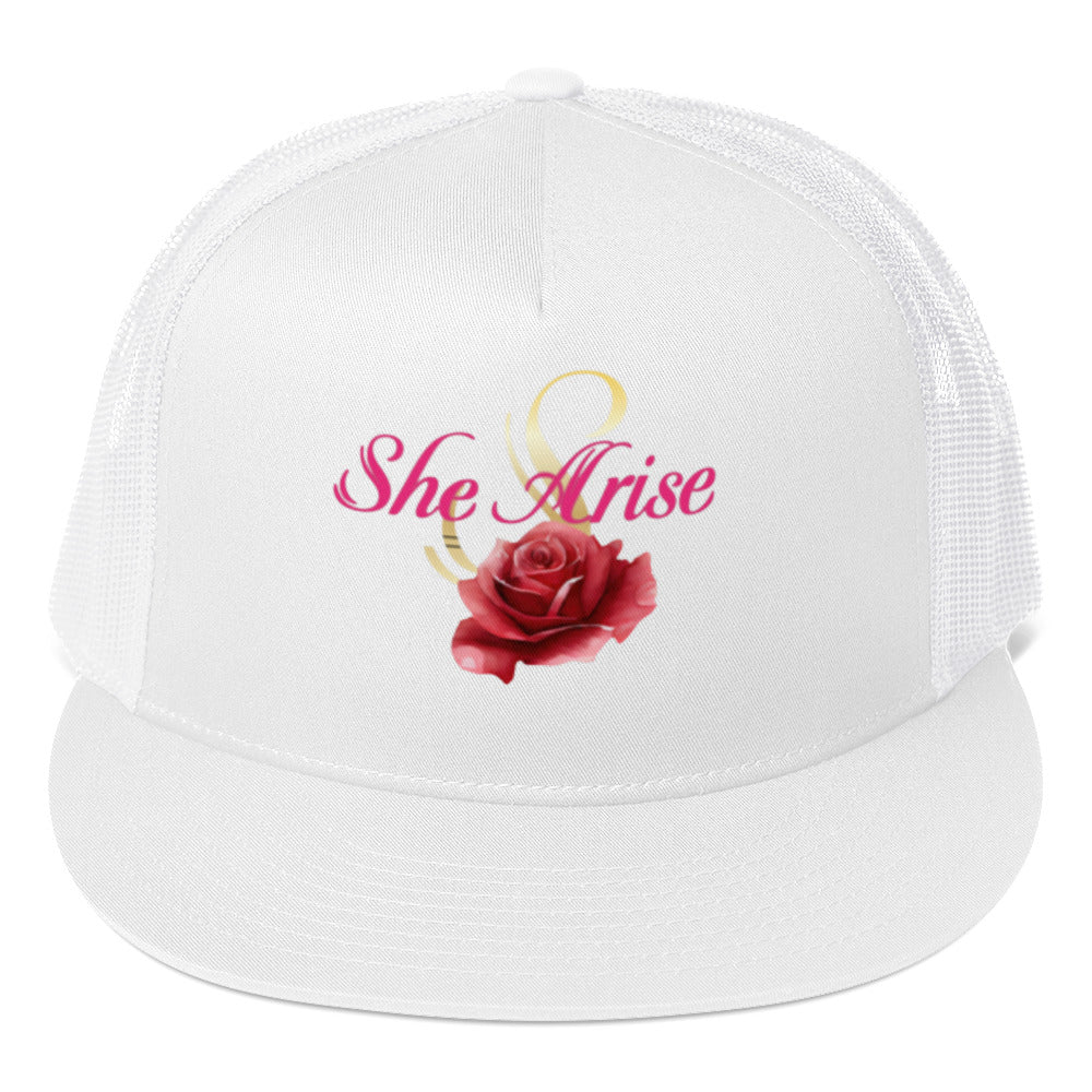 Rose Trucker Cap