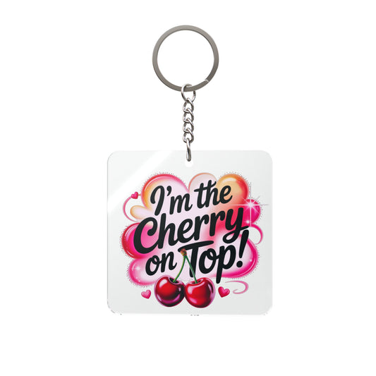 Cherry Keychain