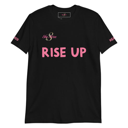 Rise Up Black Tee