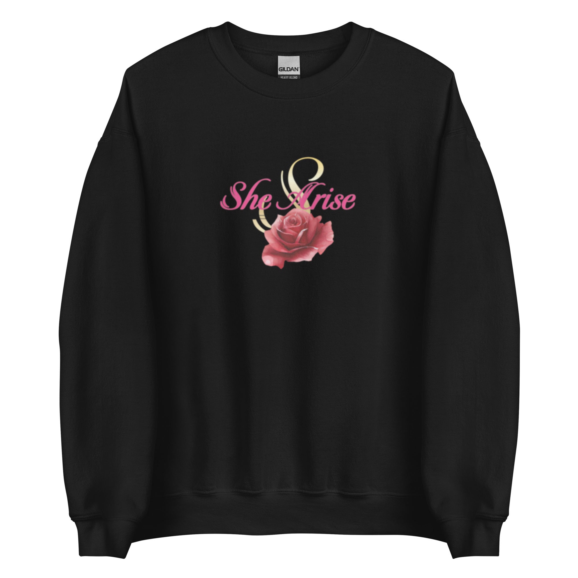 Rose Sweatshirt She Arise LLC