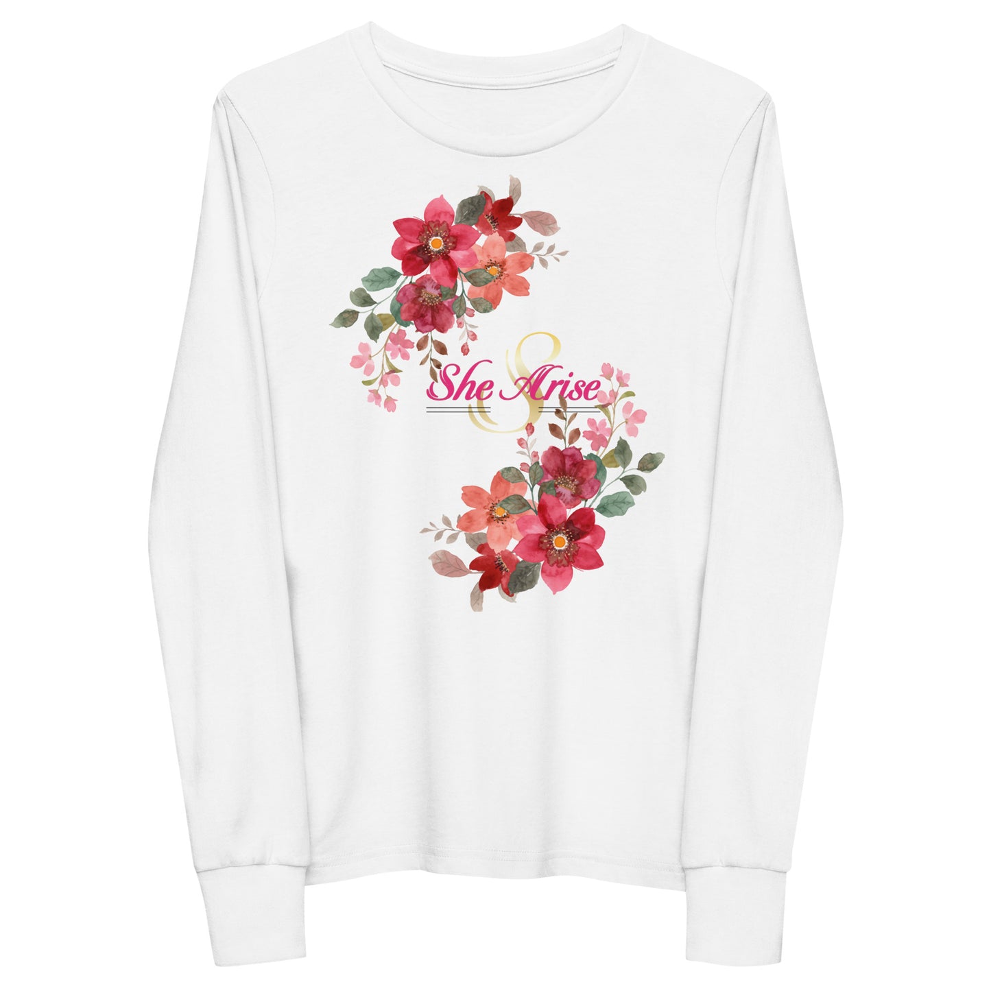 She Arise Youth long sleeve tee